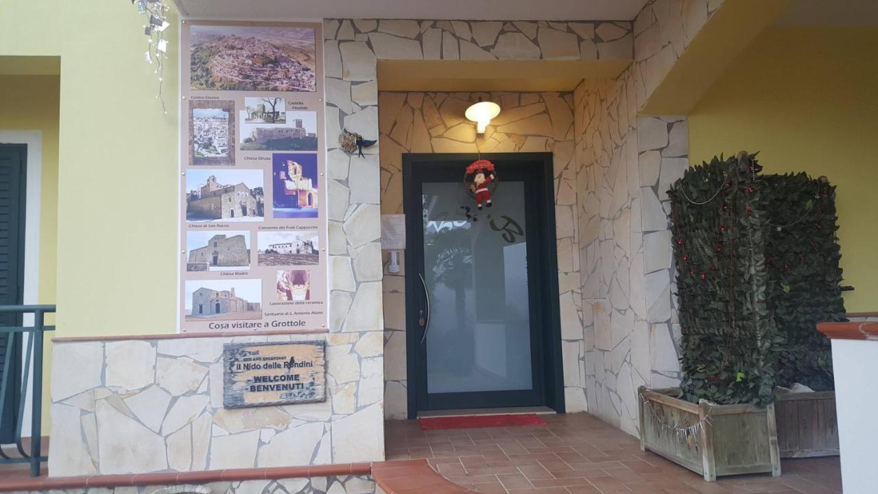 Il Nido Delle Rondini Bed & Breakfast Grottole Ngoại thất bức ảnh
